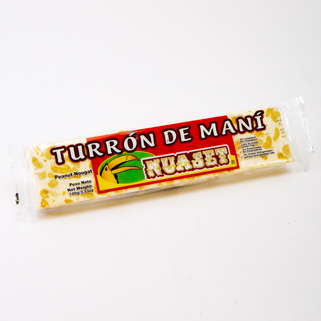 Turrón barra maní 100g