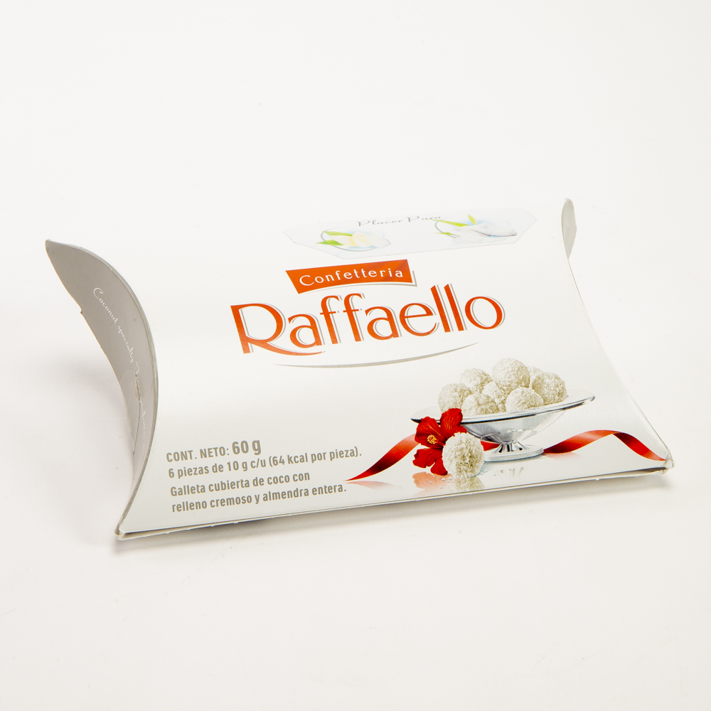 Estuche chocolate Raffaelo 60g