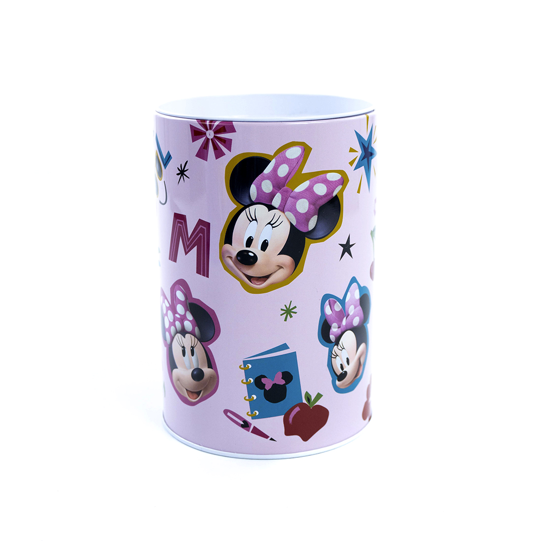 ALCANCIA LATA MINNIE MOUSE STD 15X10CM