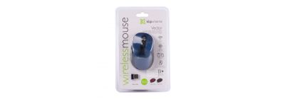 Mouse inalámbrico 6 botones azul