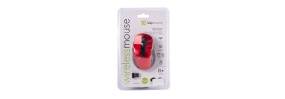 Mouse inalámbrico 6 botones rojo