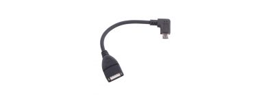 Cable Xtech adaptador micro USB/USB negro