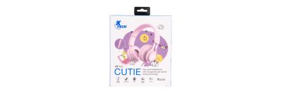 Headset cutie kids rosa