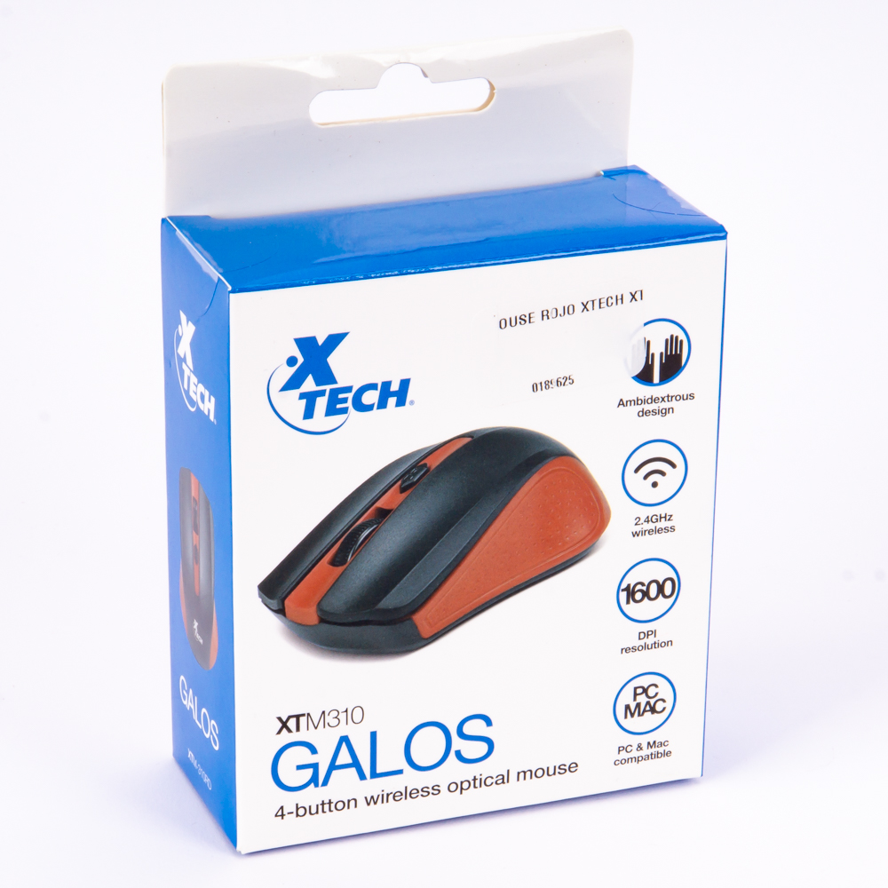 Mouse rojo X-tech xtm-310rd