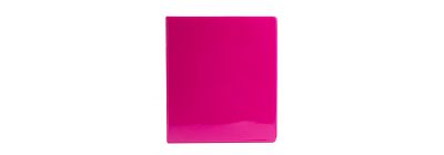 Carpeta tres anillos 1/2 pulgada fucsia