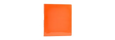 Carpeta tres anillos 1/2 pulgada naranja