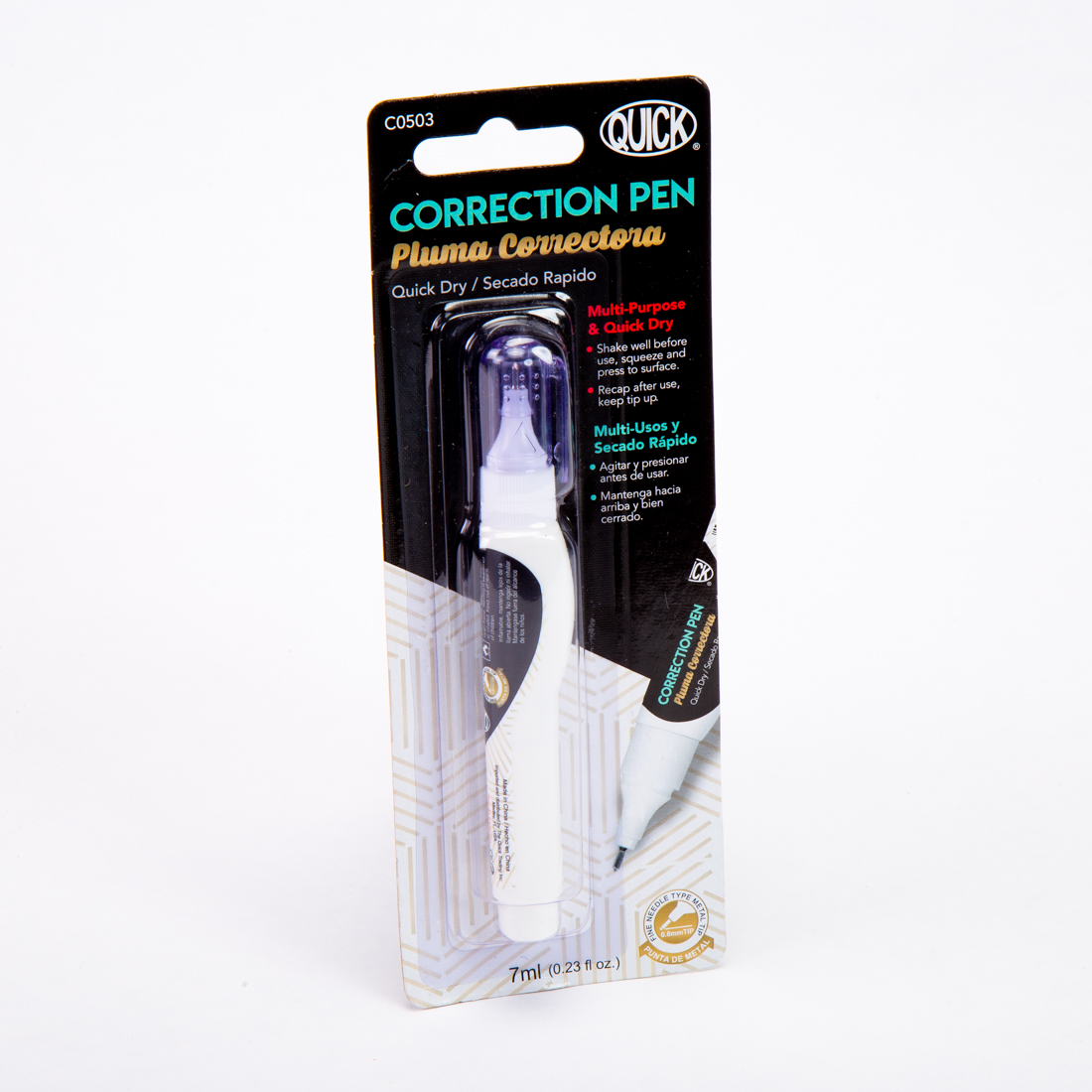 Pluma corrector