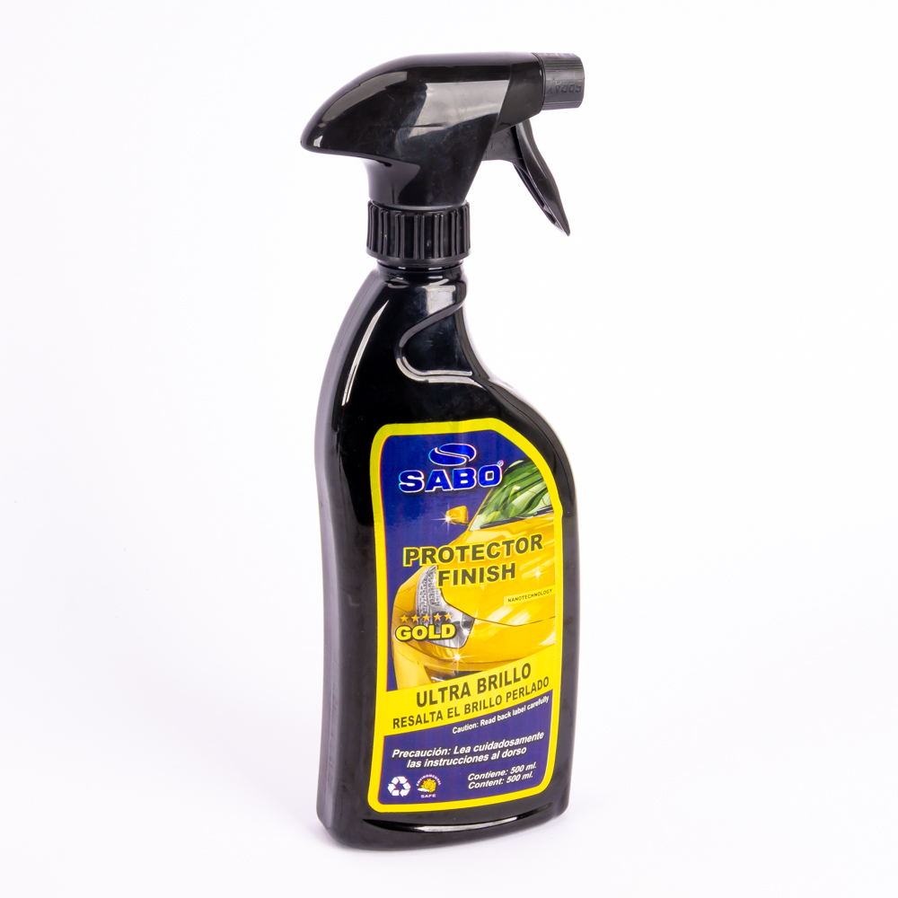 Abrillantador de pintura ultra brillo protector finish Sabo 500ml