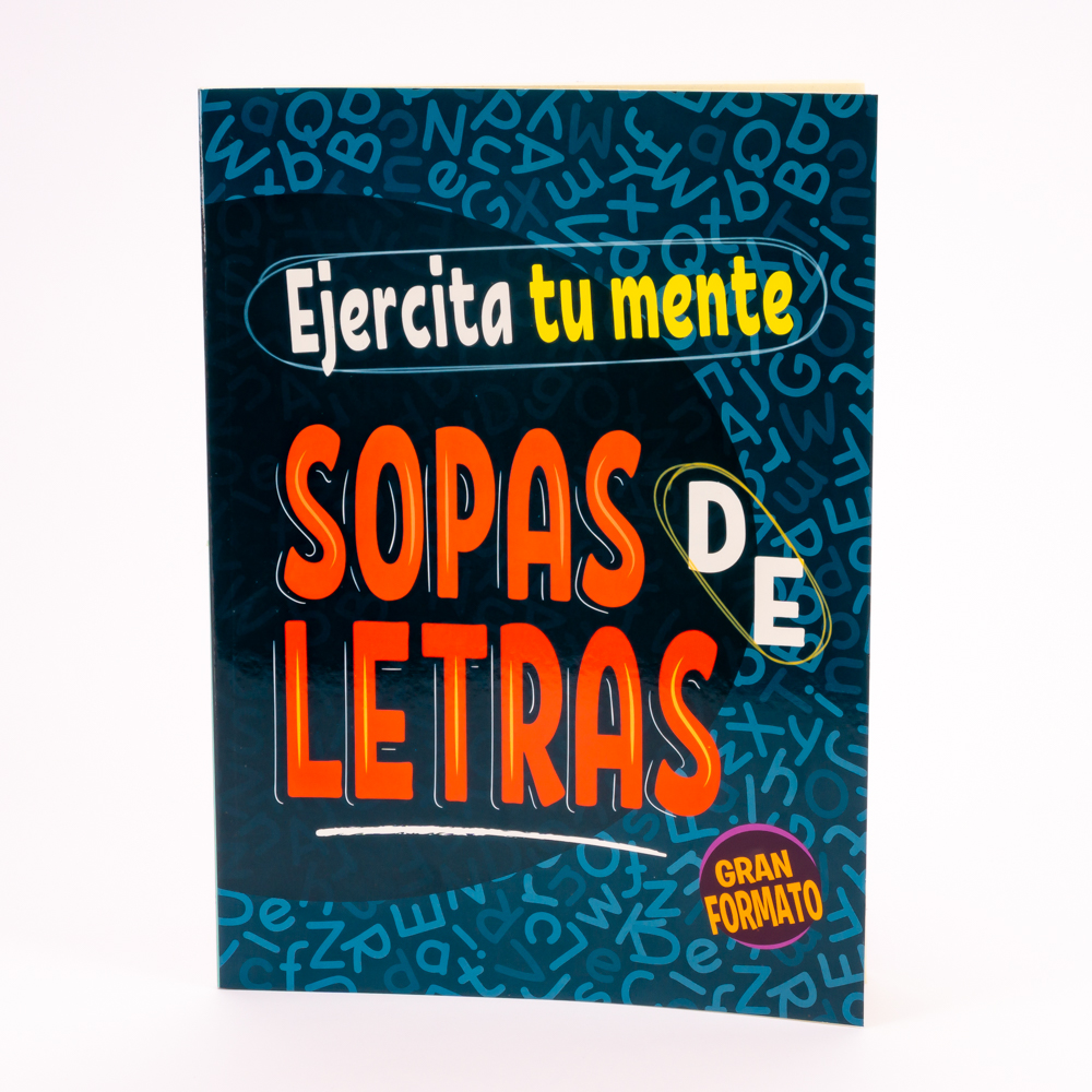 Libro sopa letras visión st gran formato 80pag surtido