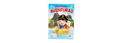 Libro colorear aventuras niños