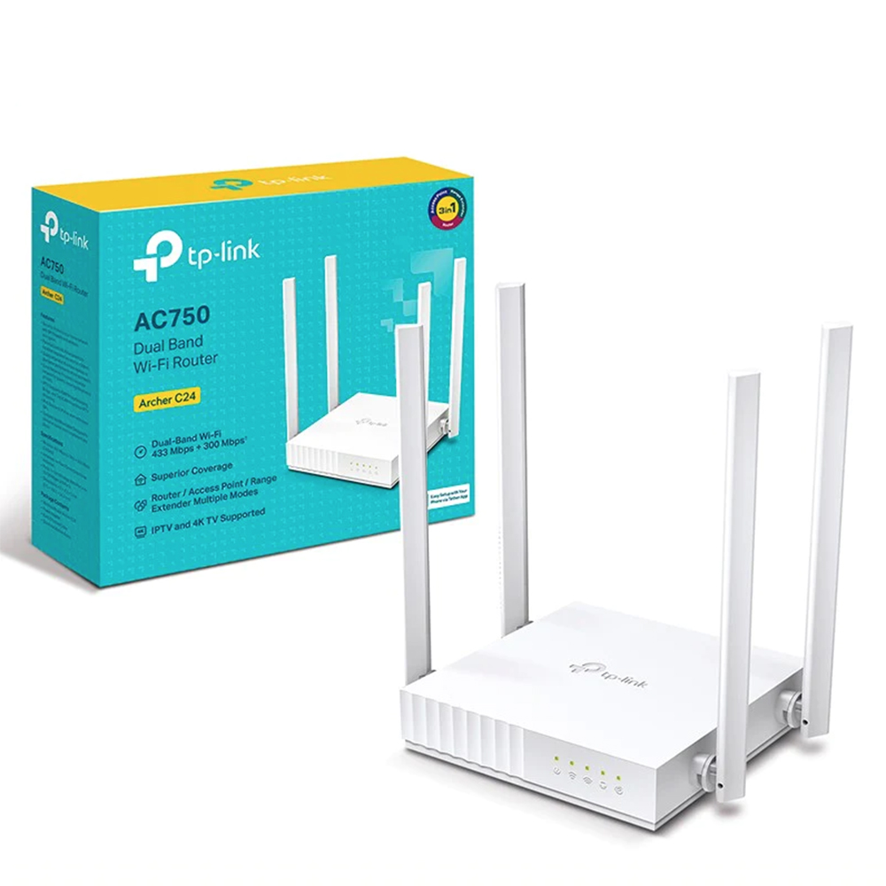 Router link ac750 dual band wifi archer c24