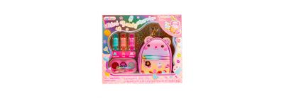 Accesorio belleza bolso con brillo labial y sombra 5en1 5pzas 