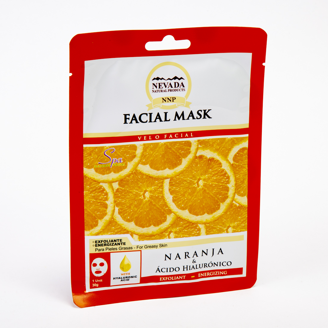 Mascarilla facial exfoliante