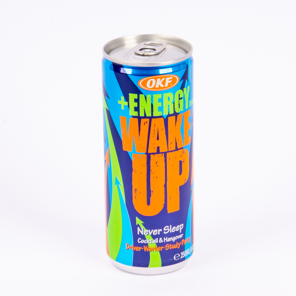 Bebida Okf energy wake up lata 250ml