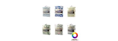Cubrecama king con estampado