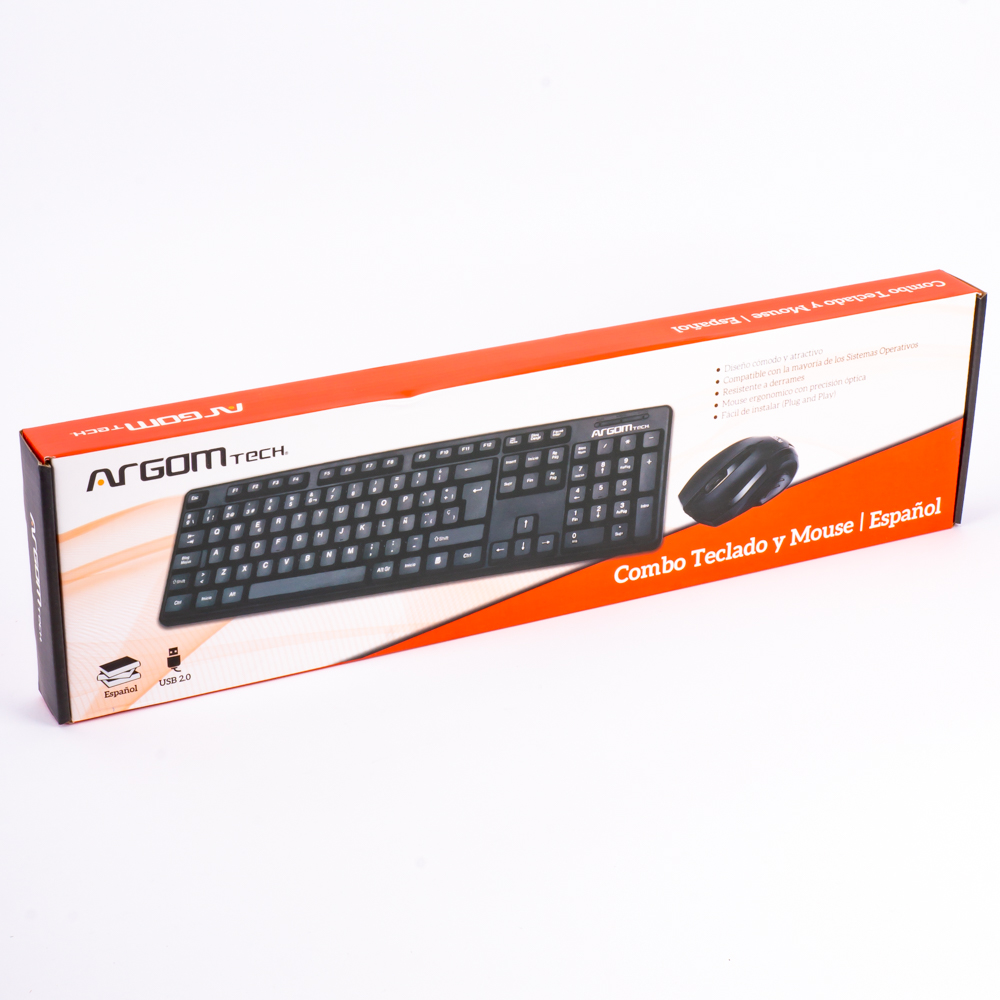 Set teclado con mouse kb-7418