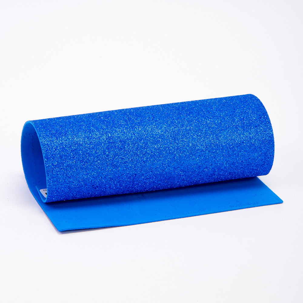 Foam escarchado 20x30 azul