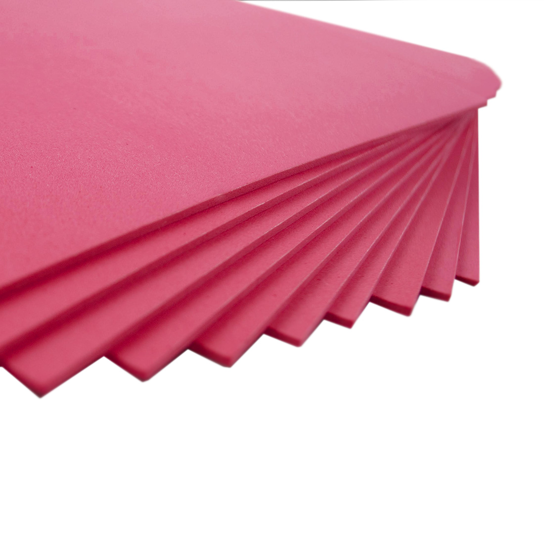 FOAM LISO ROJO 20X30CM PAQUETE DE 10 UNIDADES