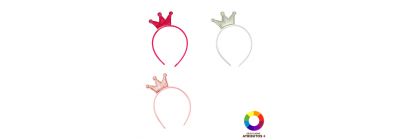 Diadema con corona surtida