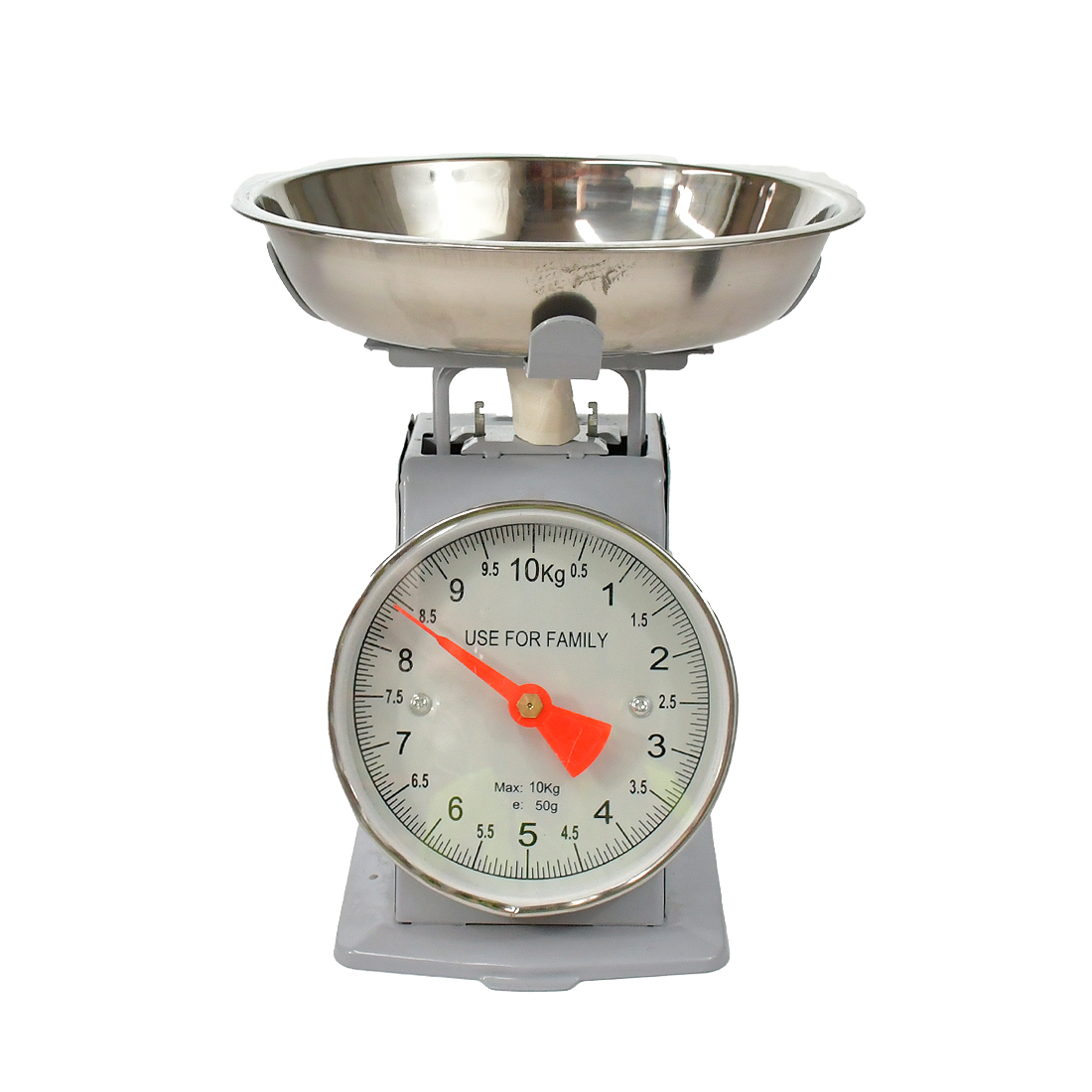 BALANZA METAL ALIMENTOS PEQ 10KG 19X21CM