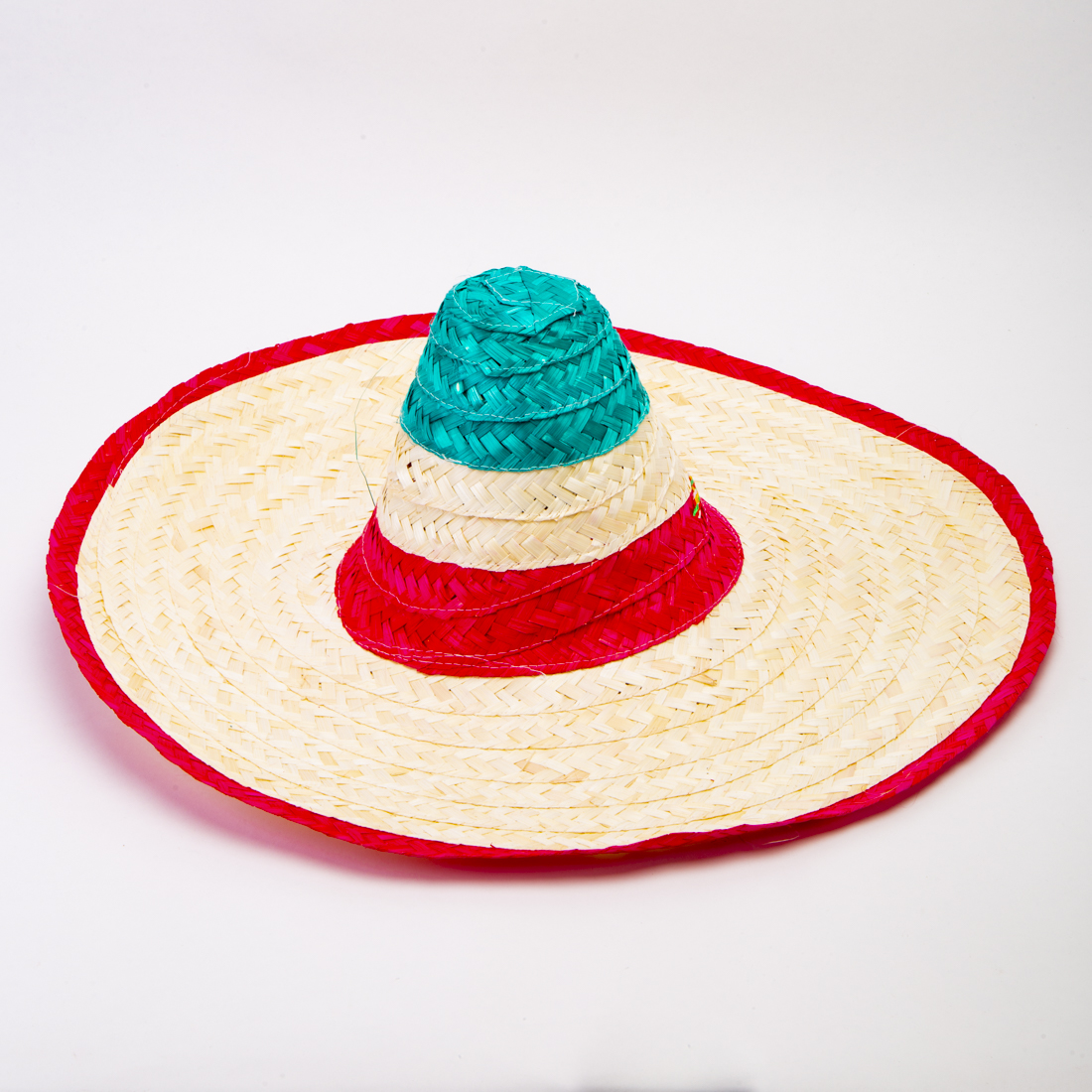 Sombrero bamboo mexicano 53cm