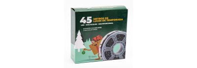 Guirnalda luz led multicolor 45 metros 240 luces