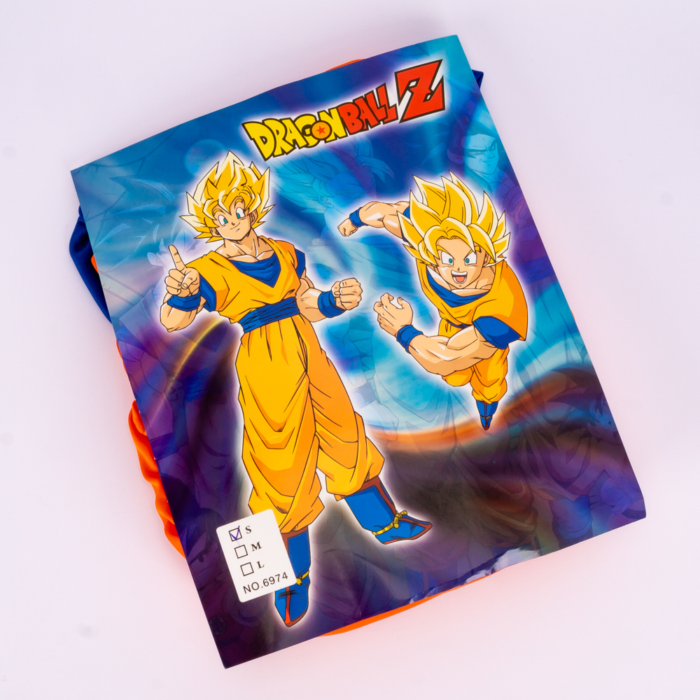 Disfraz tela infantil luchador Dragon Ball Z naranja