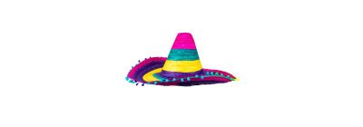 Sombrero mexicano tradicional