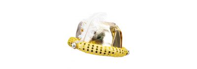 Sombrero sultán con pluma