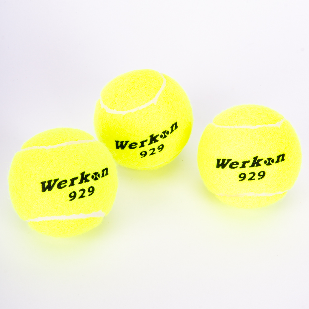 Bola tennis Werkon 3und verde limón