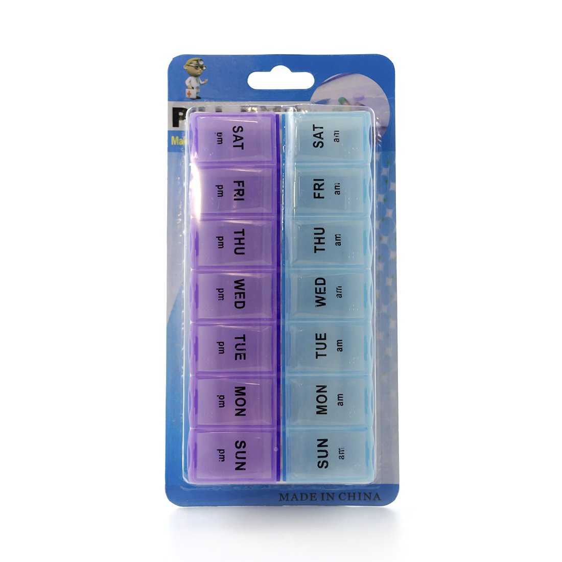 PASTILLERO SEMANAL 18X9X3CM 2UND