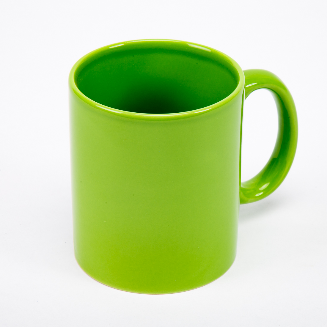 Taza verde 11oz