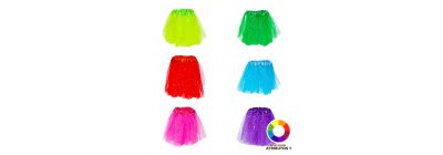 Falda tutú estampado estrellas