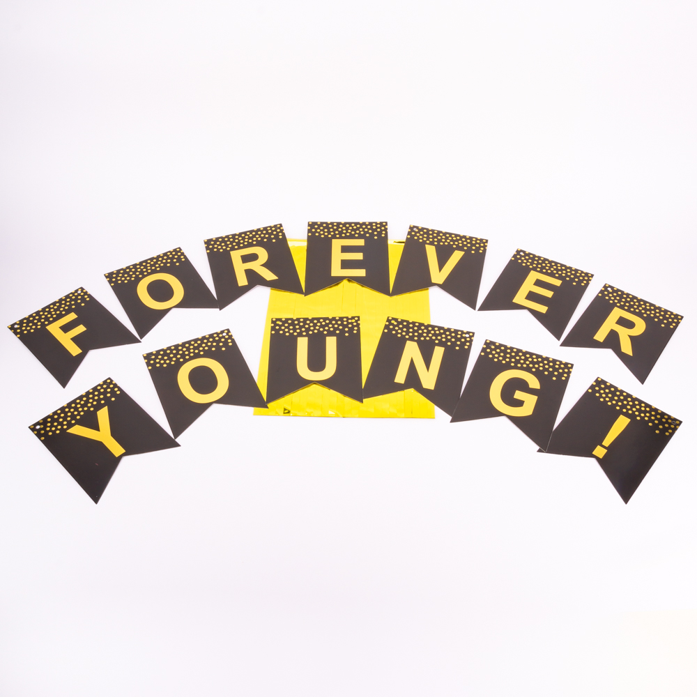 Letrero forever Young 13x17/25x35cm