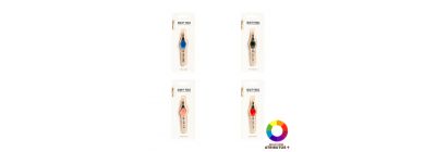 Pinza metálica para cejas
