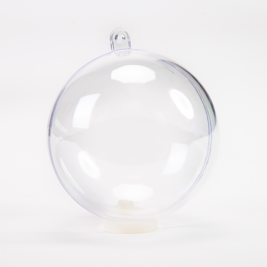 Esfera colgante transparente 6cm