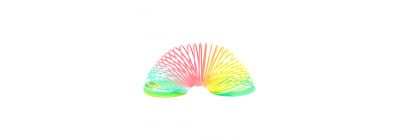 Resorte mágico plástico colores mlt +3a
