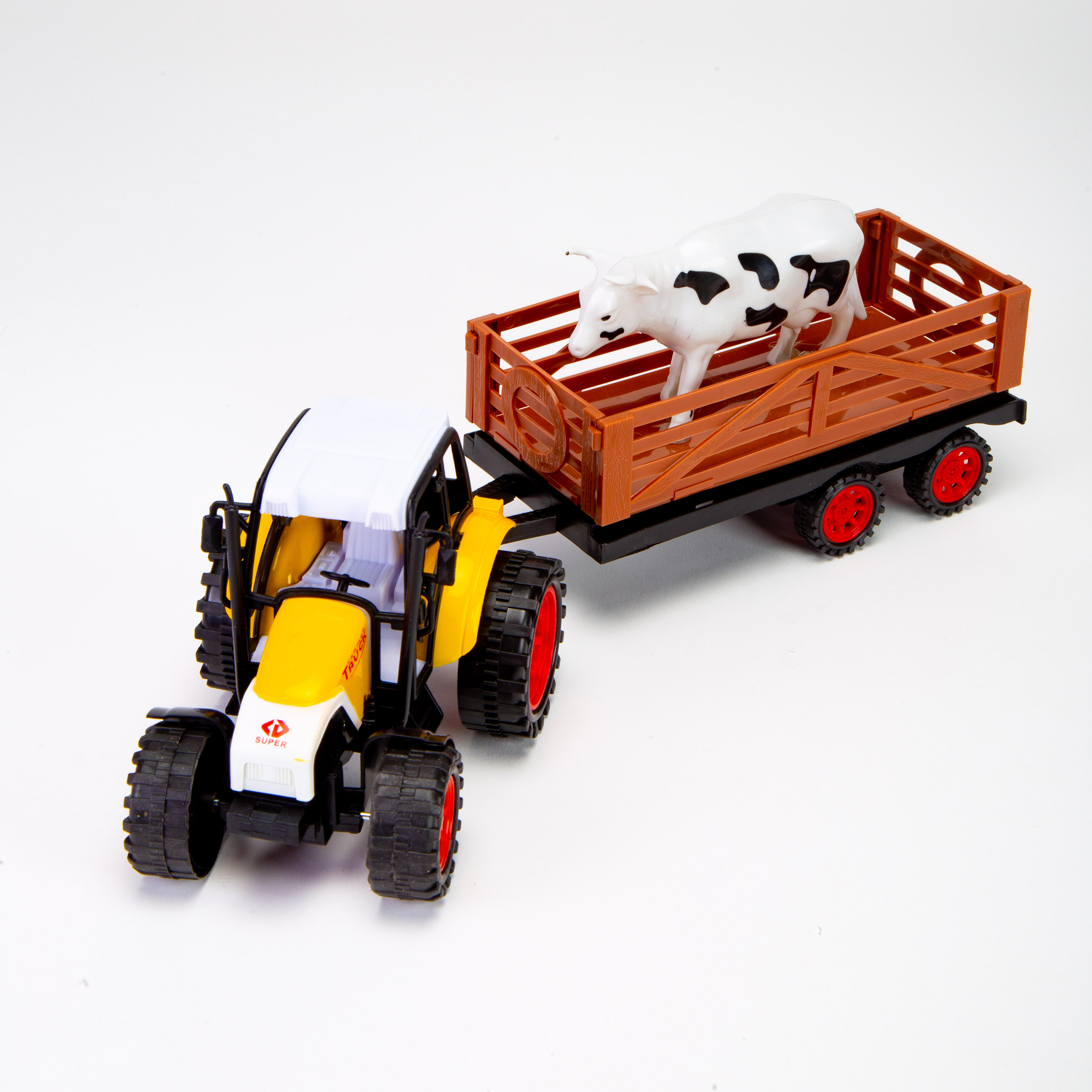 Tractor carreta animales