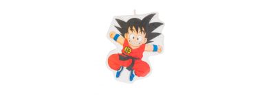 Candela personaje goku peq feliz