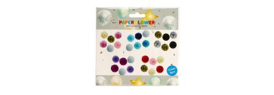 Rosetas papel tonos surtidos