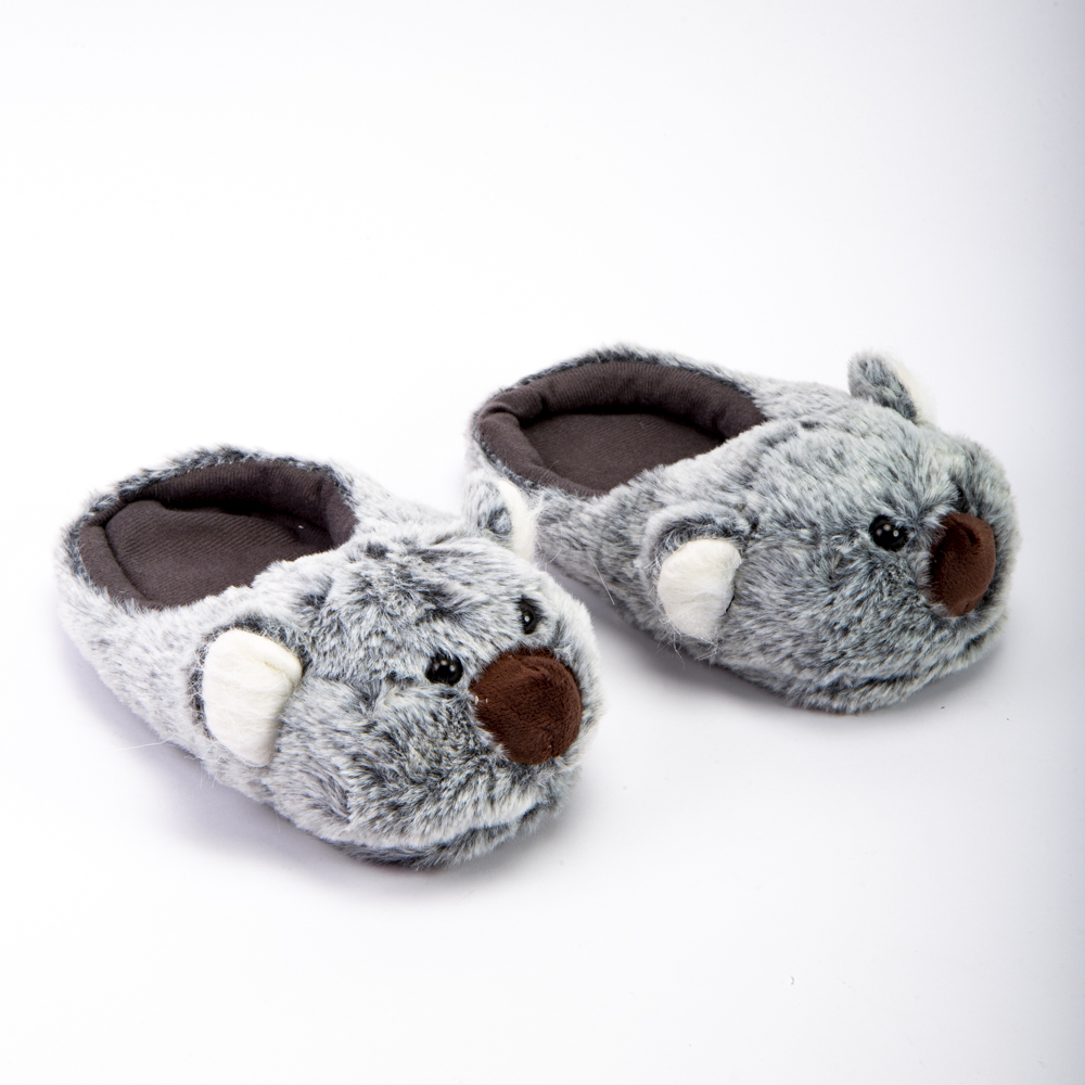 Pantufla niños afelpada relieve koala