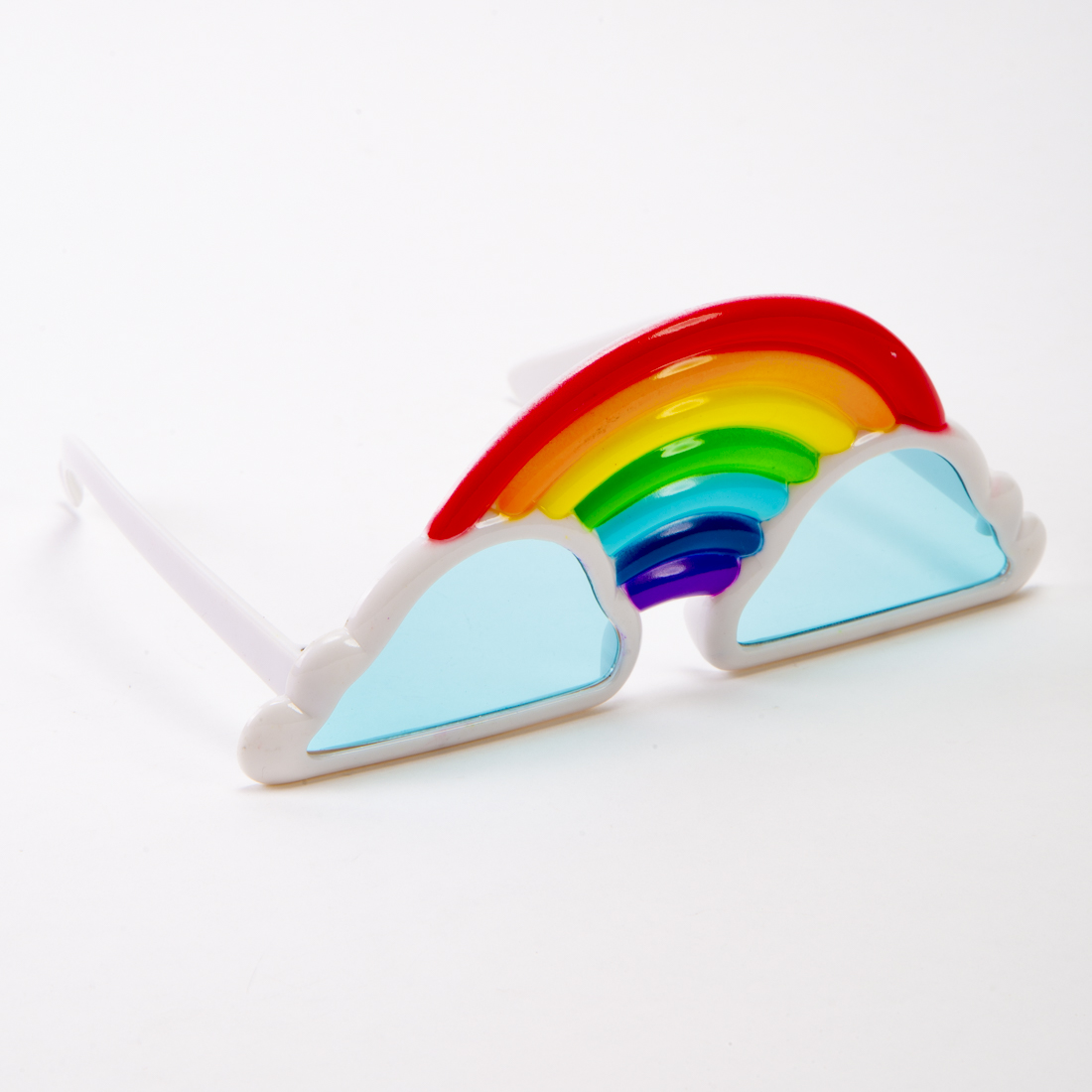 Anteojos plásticos arcoiris 17.6cm multicolor
