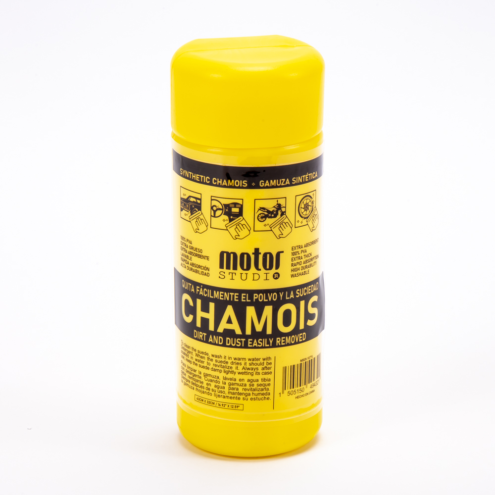 Chamois crema sintético pvc lavable 17x13pulg 43.18x33.02cm 