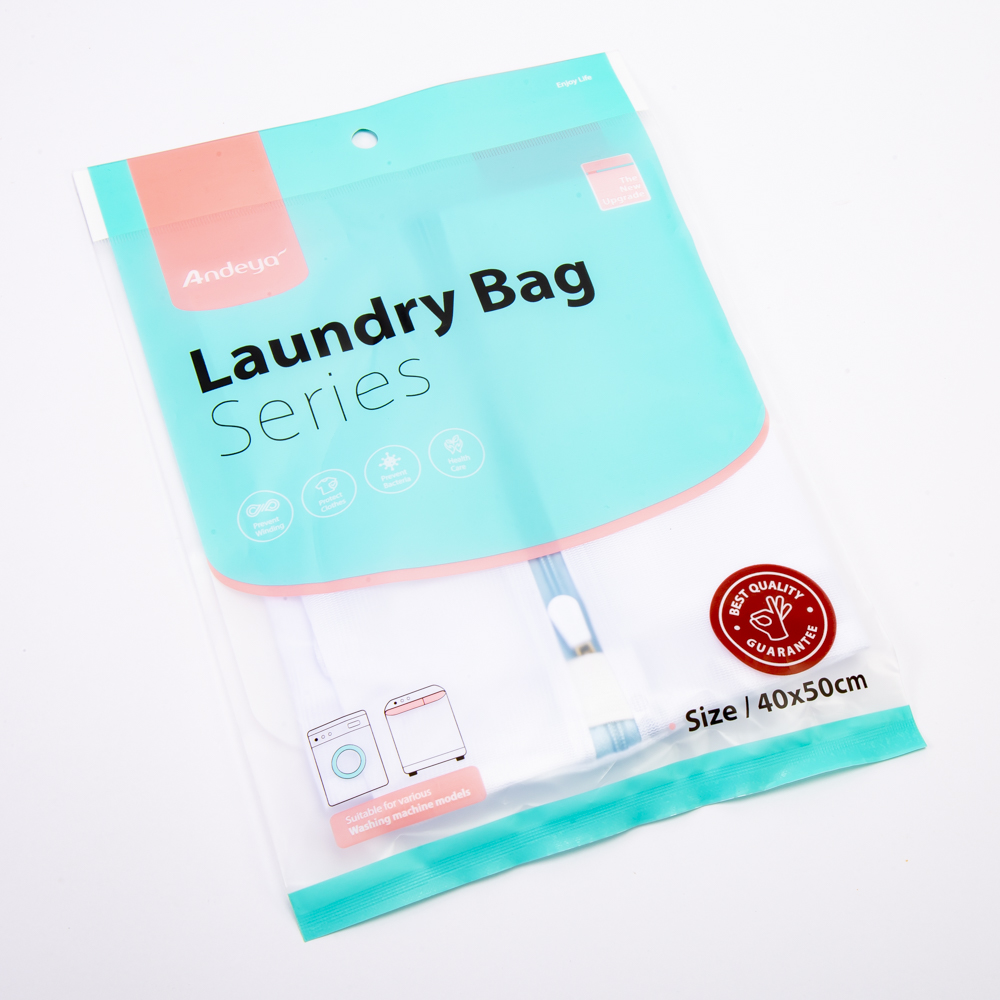 Bolsa lavado ropa zipper 50x40cm