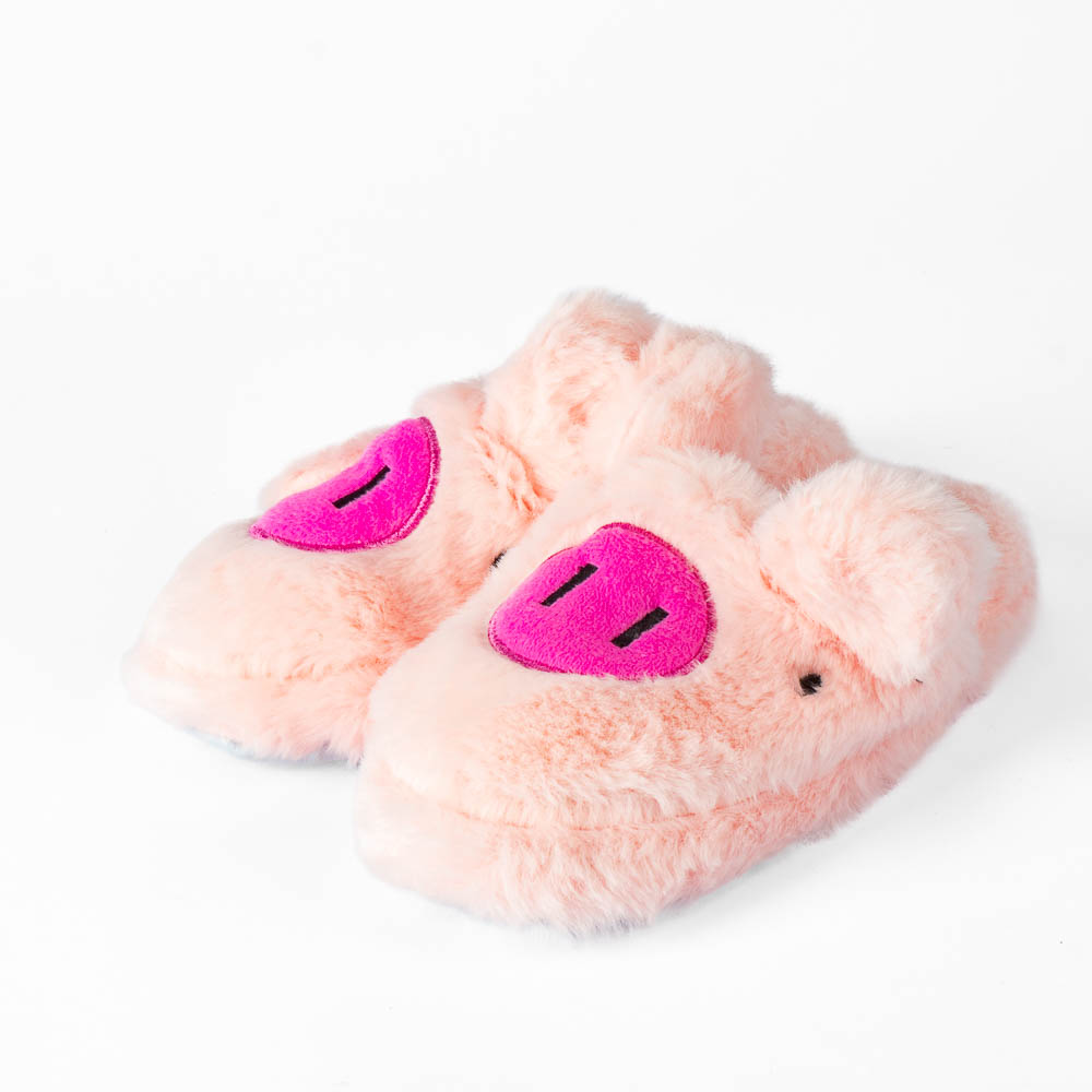 Pantufla meter cerdo 28-34 rosa