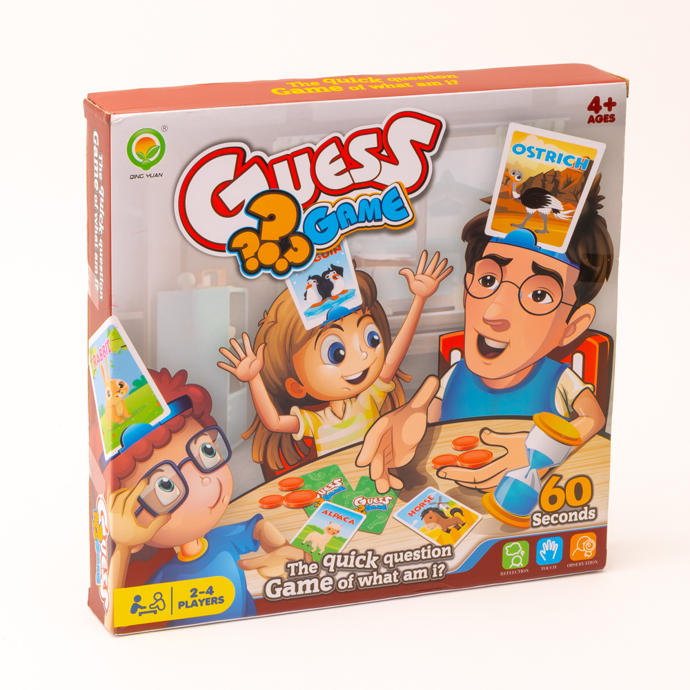 Juego mesa Guess Game animales +4a