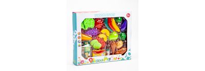 Accesorio comida juego cocina 33pzas +3a