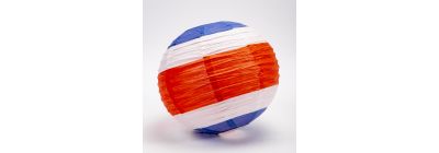 Globo chino papel 12pulg tricolor