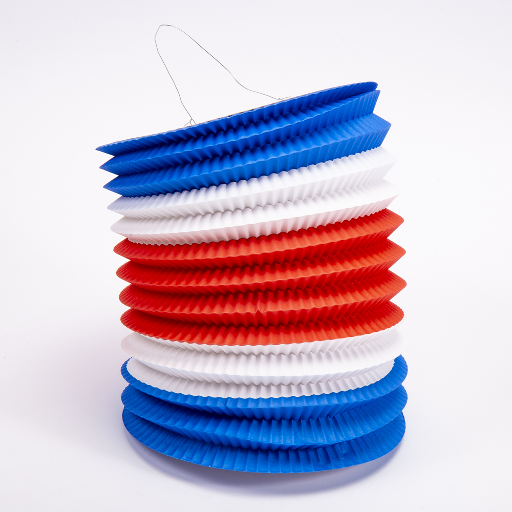 Cilindro plegable corrugado 28x16cm tricolor