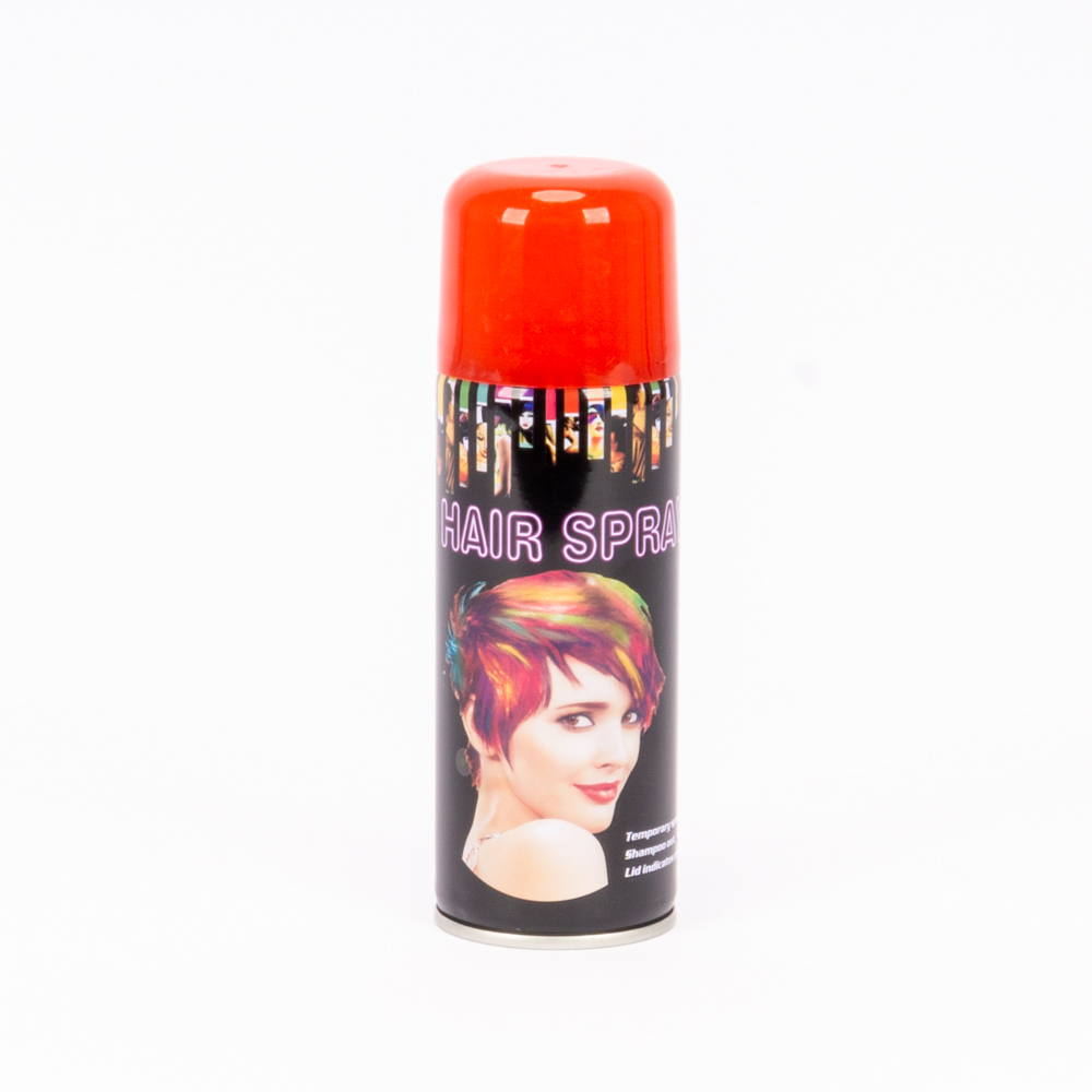 Spray temporal para cabello 80g rojo